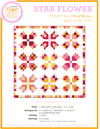 Star Flower PJR Pattern