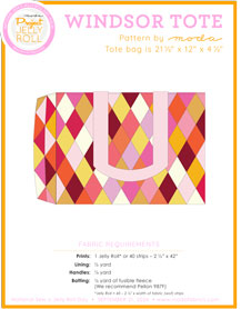 Windsor Tote PJR Pattern