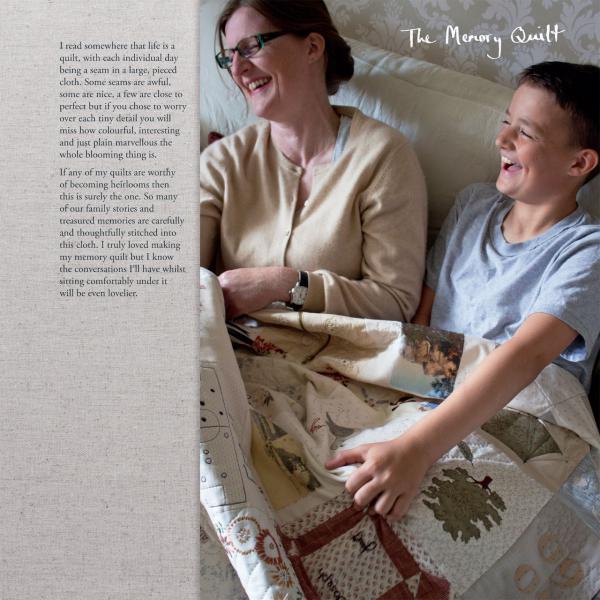 Janet Clare and son in book photo