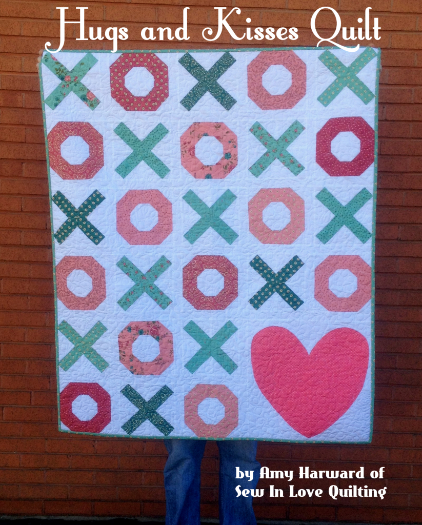 hugs and kisses quilt - cover photo