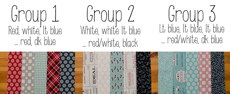 Group 1,2 & 3 Colors