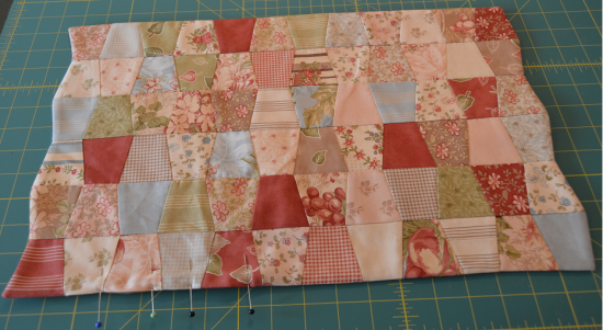 Pined Ready for Topstitch