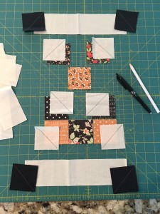 Black and...BOO! table runner