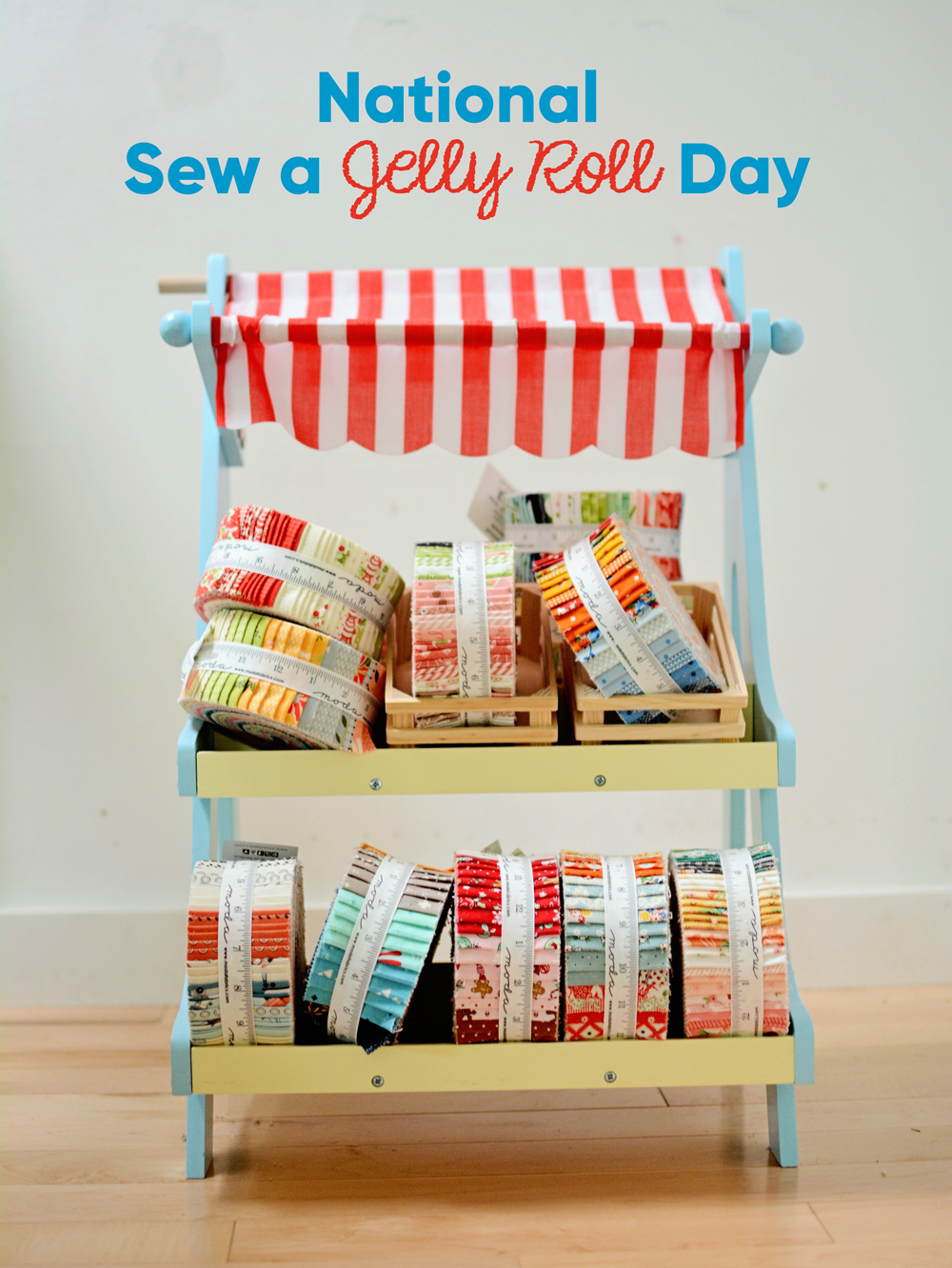 National Sew A Jelly Roll Day