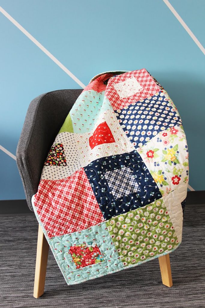 Scattered Squares Quilt